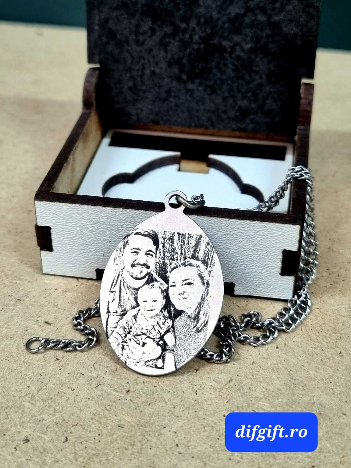 Lantisor personalizat foto