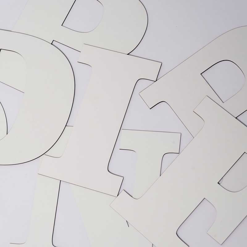 Set Litere sablon