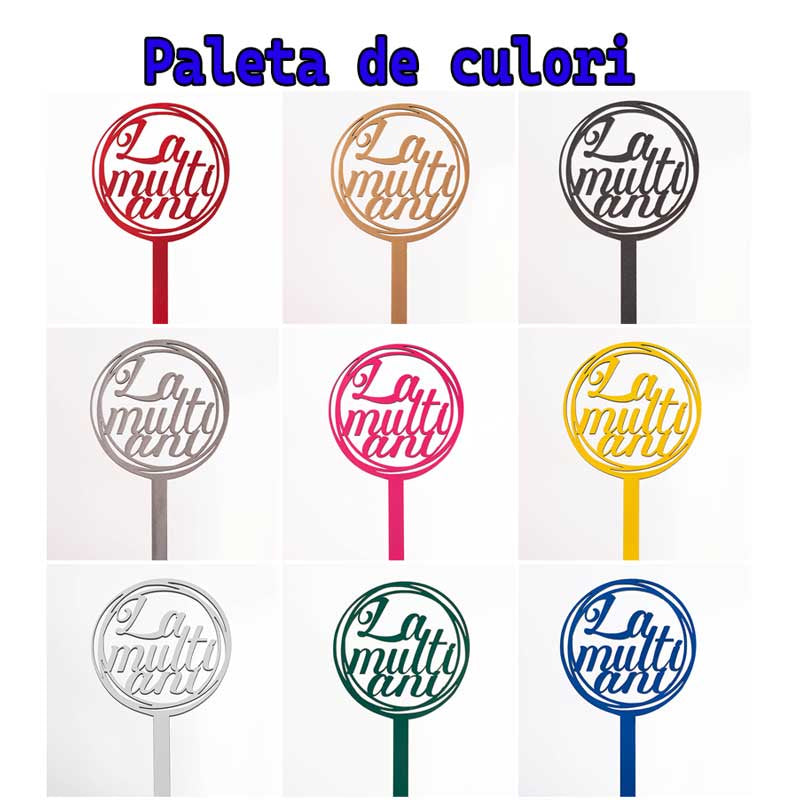 Topper Happy bithday fara piciorus v2