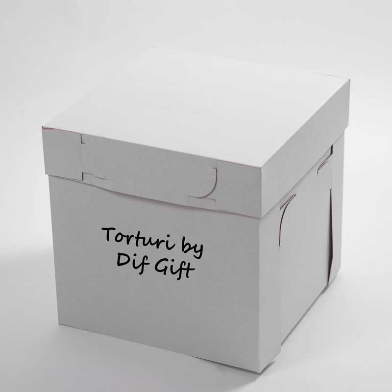 Set (10 bc) Cutii Inalte cu capac PERSONALIZATE