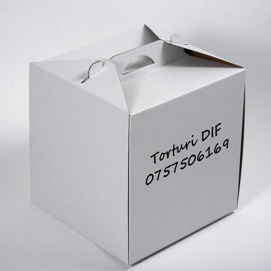 Set (10bc) Cutii Inalte cu maner PERSONALIZATE