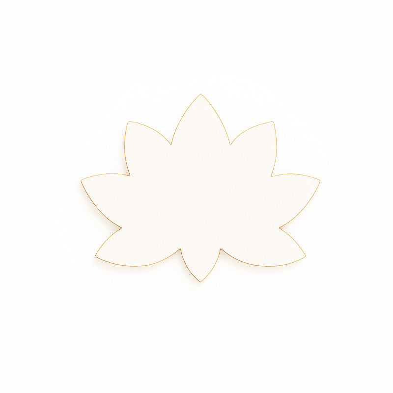 Set 10bc - Blankuri Floare de lotus din MDF 3mm