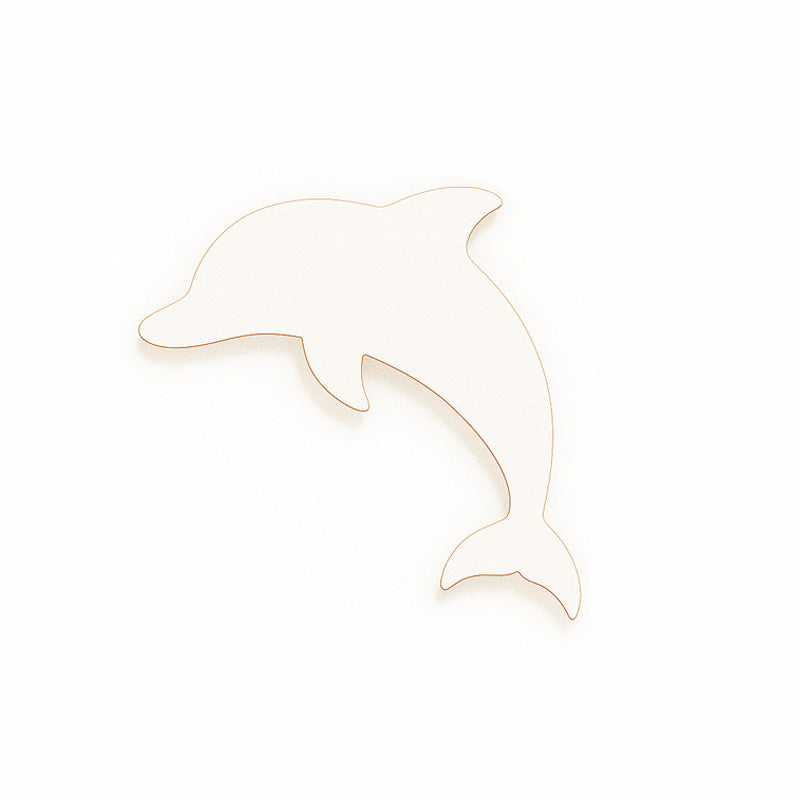 Set 10bc - Blankuri Delfin din MDF 3mm