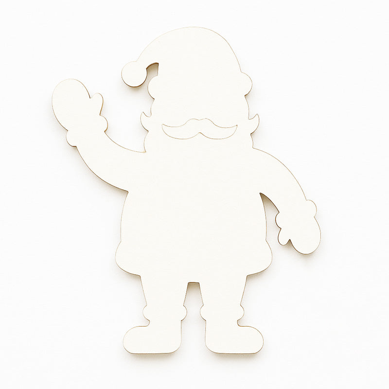 Set 10bc - Blankuri Mos Craciun  din MDF 3mm