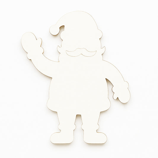 Set 10bc - Blankuri Mos Craciun  din MDF 3mm