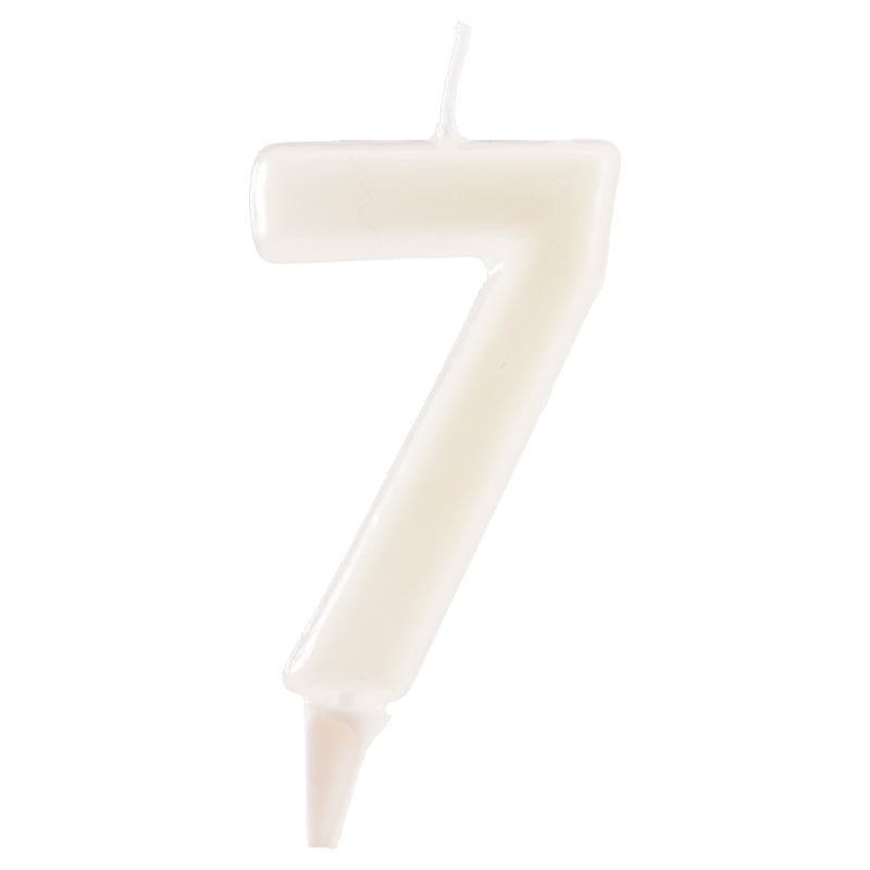 Lumânare tort cifra 7 Fluorescenta 6cm