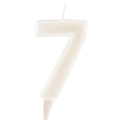 Lumânare tort cifra 7 Fluorescenta 6cm