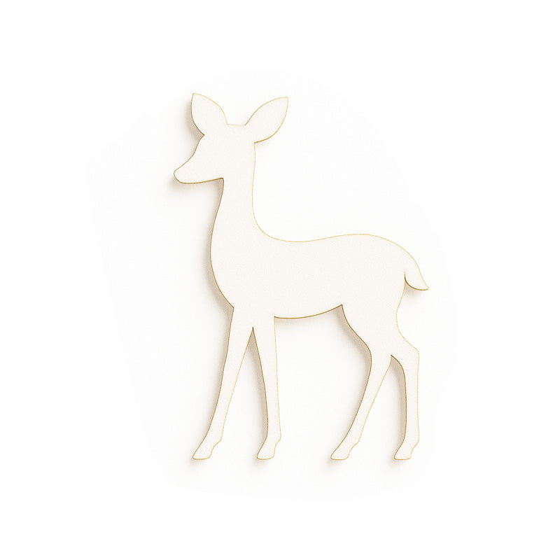 Set 10bc - Blankuri Caprioara eleganta din MDF 3mm