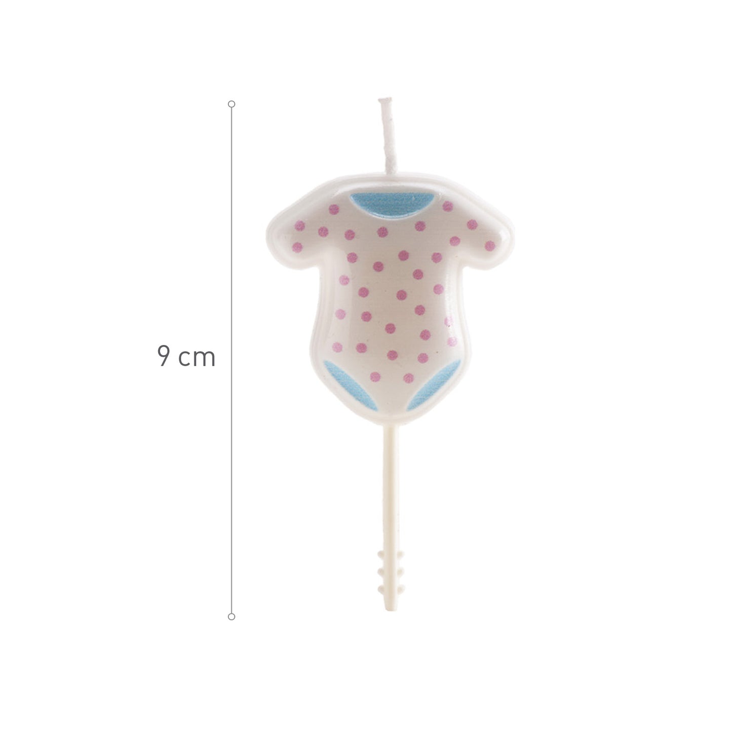 Lumânări tort Baby Shower „Hello Baby” – Set 4 bucăți
