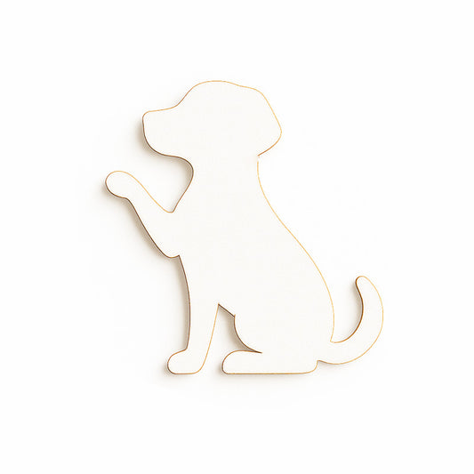 Set 10bc - Blankuri Catel cu labuta ridicata din MDF 3mm