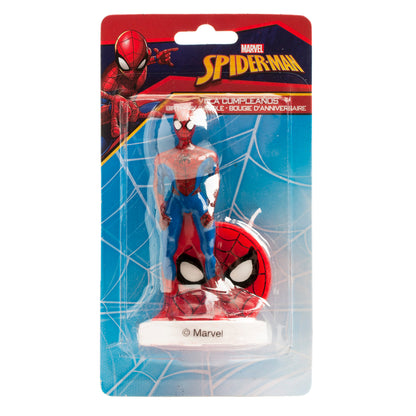 Lumânare aniversară Spiderman 3D