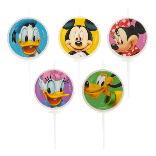 Set lumânări Happy Birthday Mickey Mouse & Friends