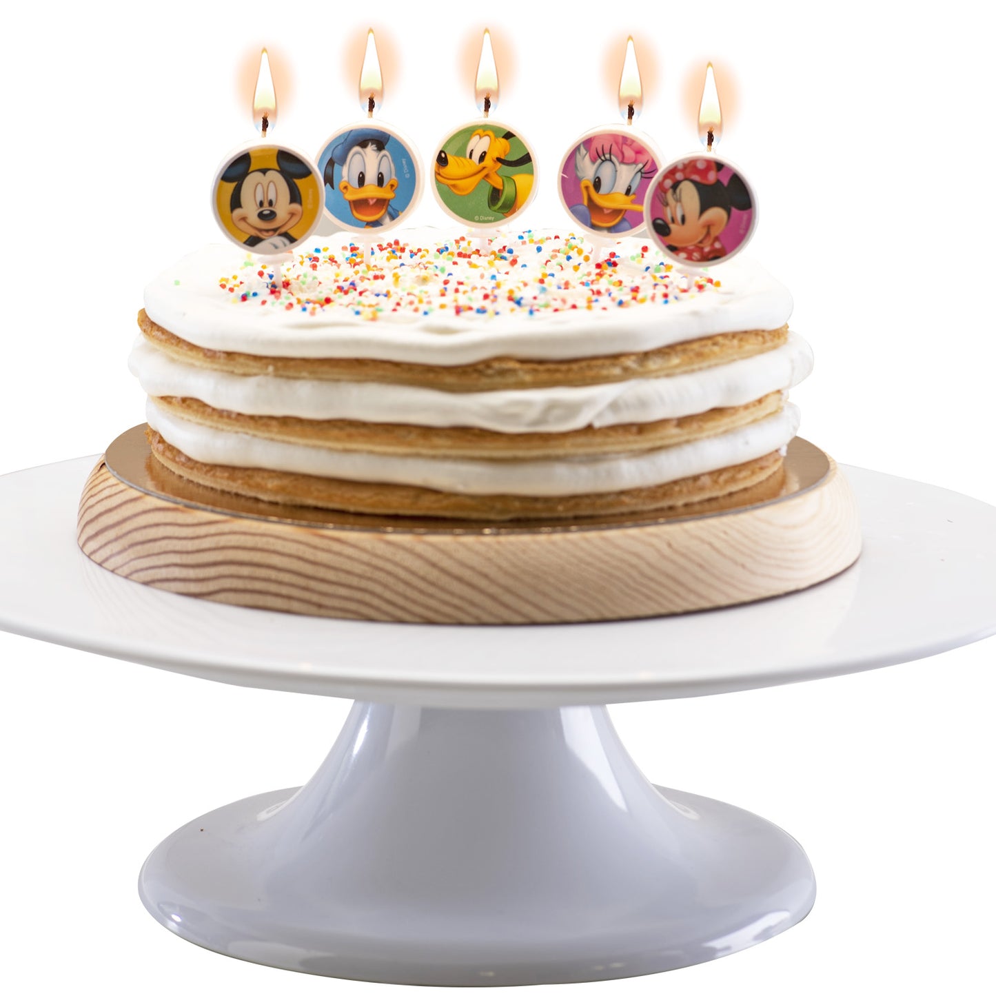 Set lumânări Happy Birthday Mickey Mouse & Friends