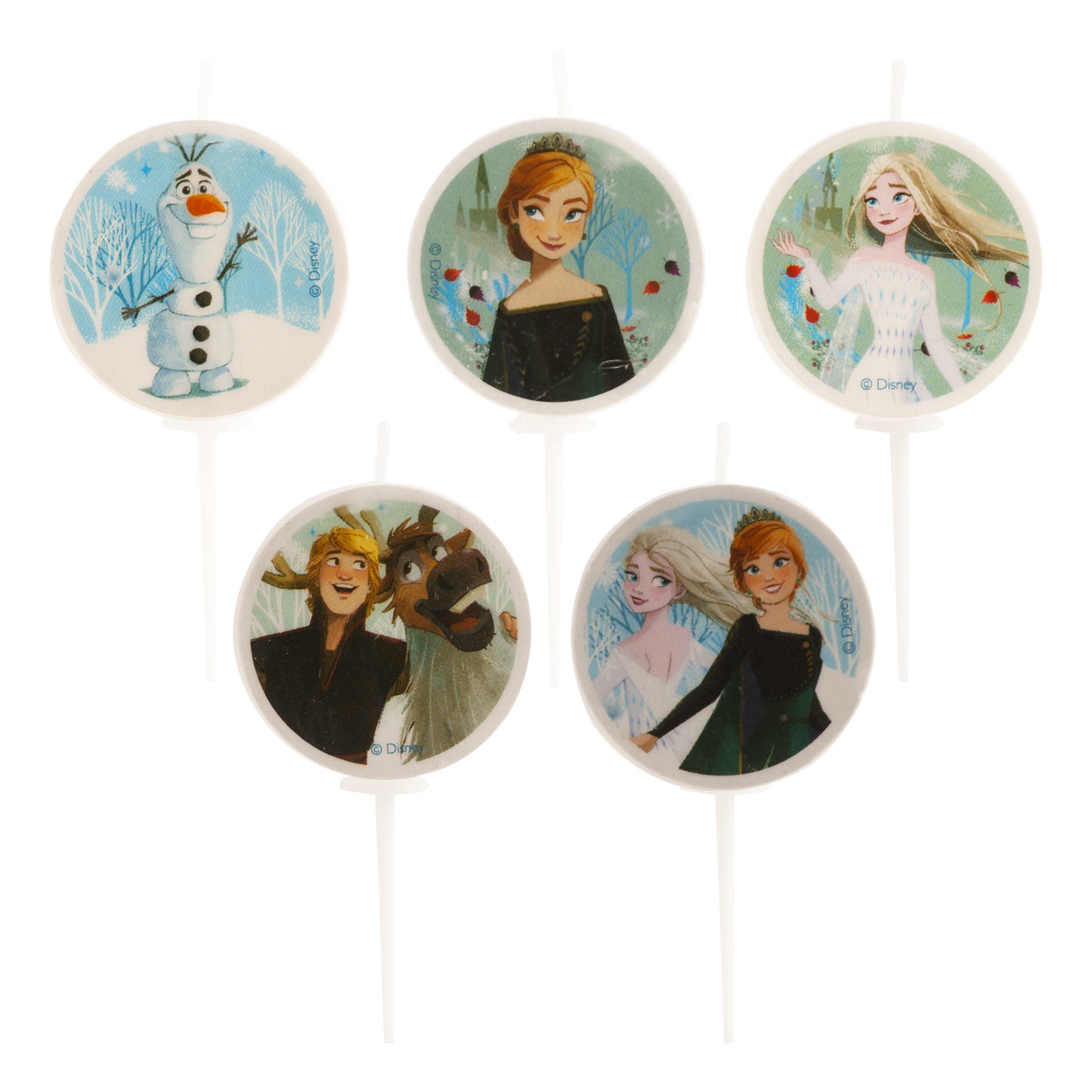 Set lumânări Happy Birthday Frozen