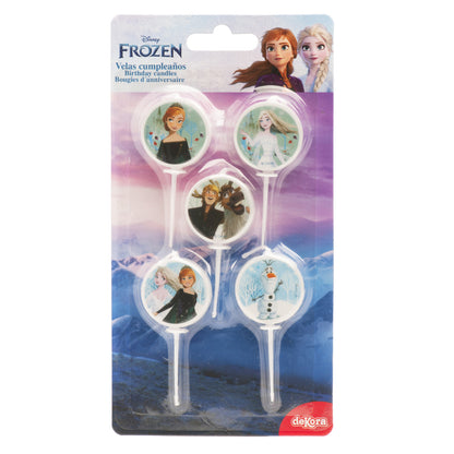 Set lumânări Happy Birthday Frozen