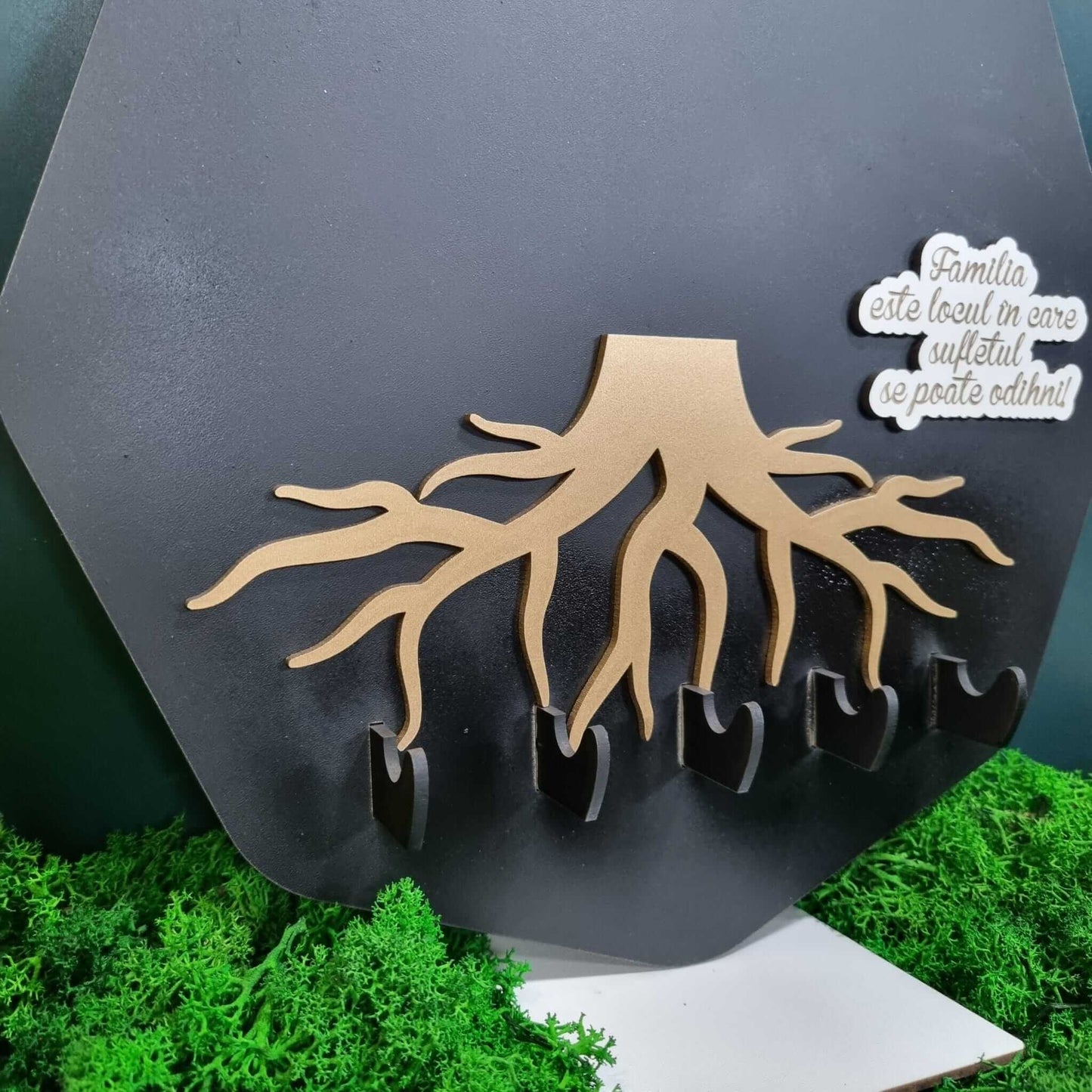 Suport chei cu mesaj personalizabil