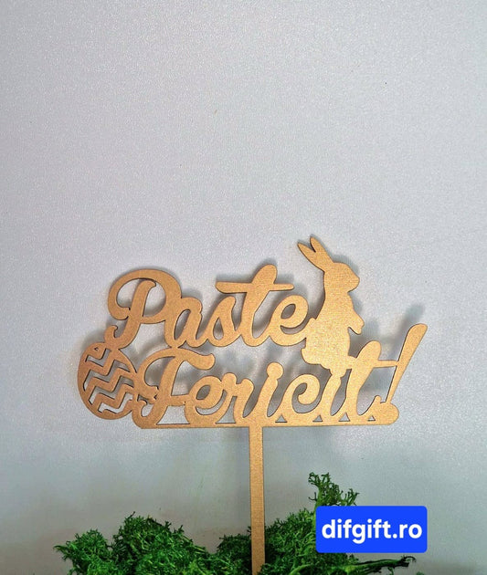 Topper "Paste fericit"