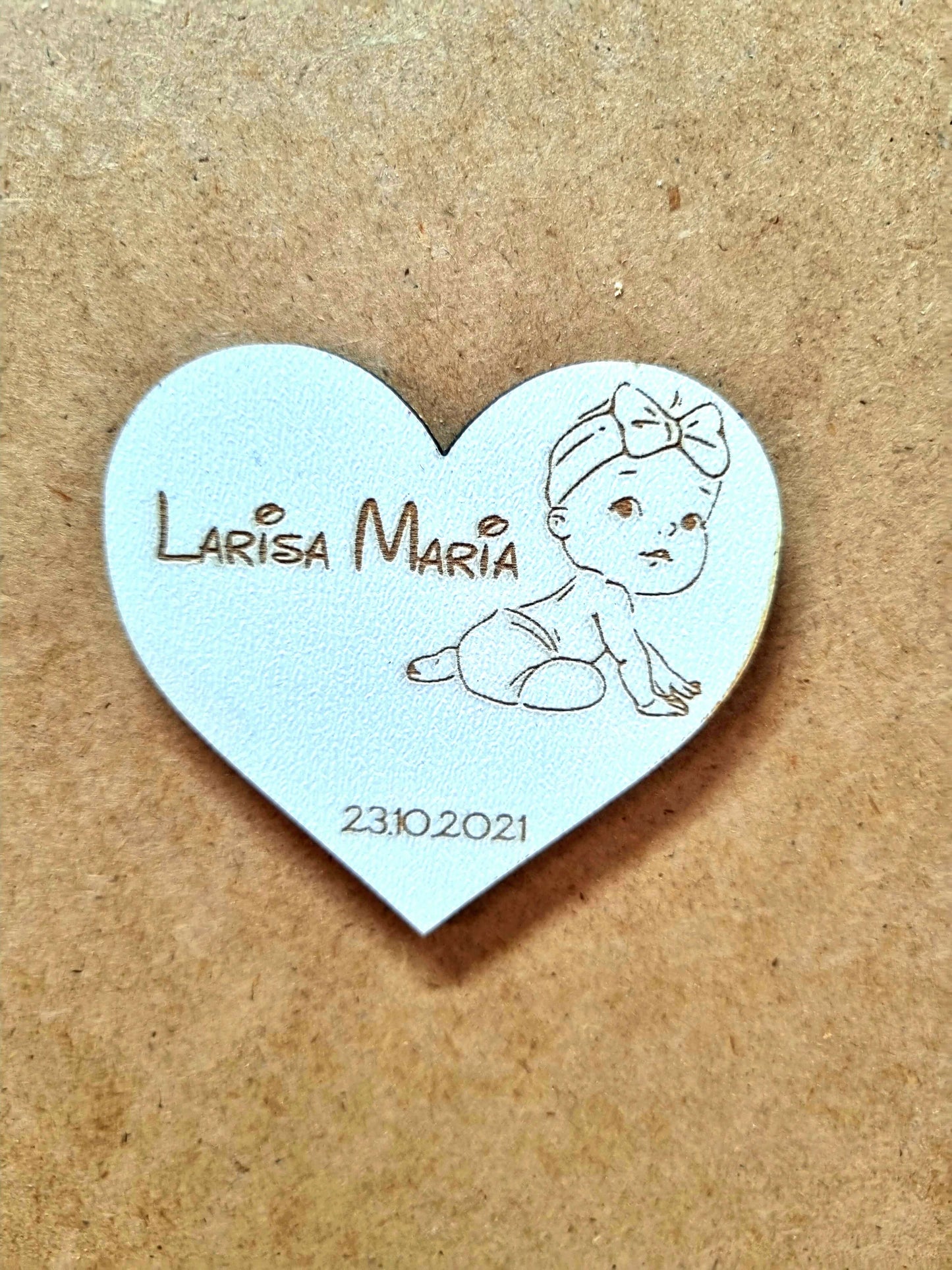 Marturie botez cu magnet