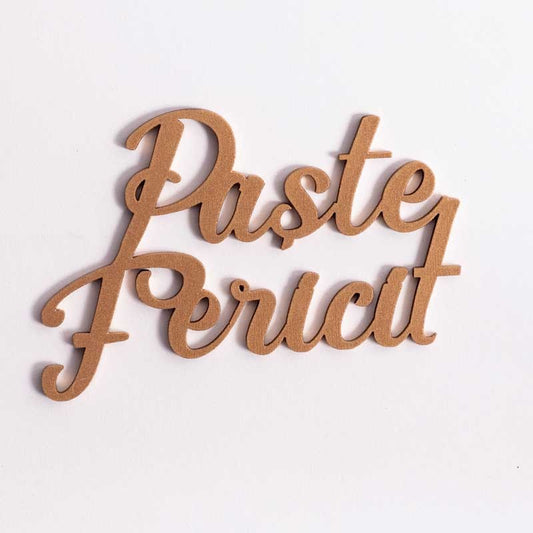 Topper "Paste fericit" fara piciorus