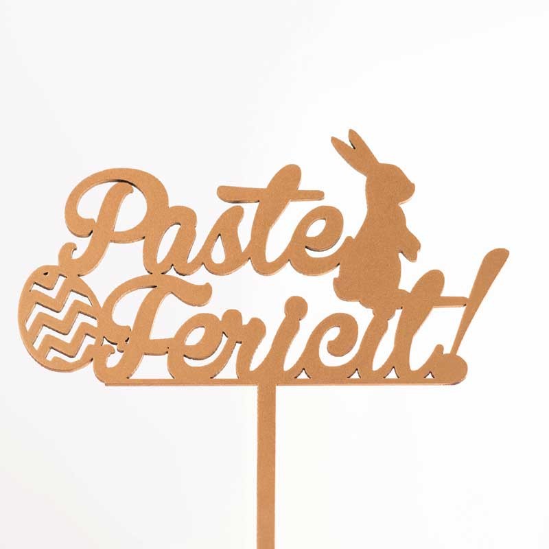 Topper "Paste fericit"