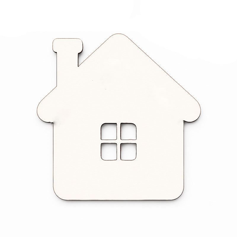 Set 10bc - Blankuri Casuta model 2 din MDF 3mm