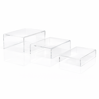 Set 3 Suporturi Prajituri din Plexi