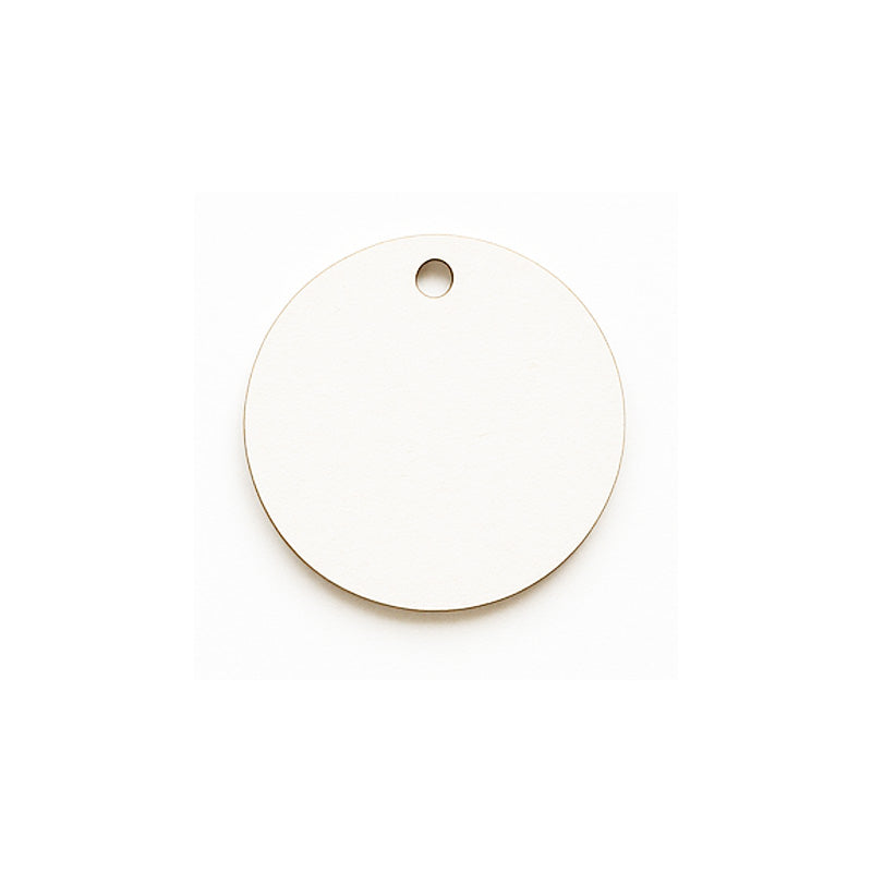 Set 10bc - Blankuri Cerc cu gaura (pentru brelocuri) din MDF 3mm