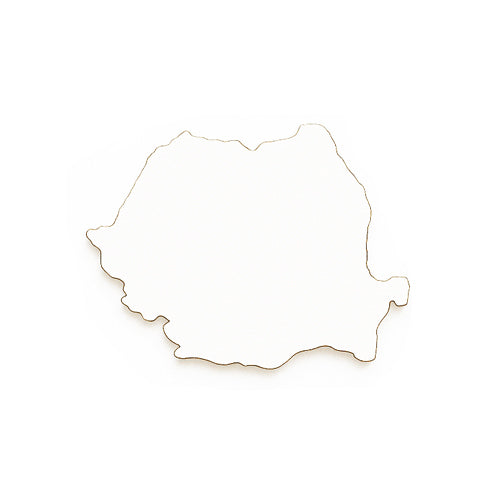 Blank MDF Harta Romania - set 10 buc