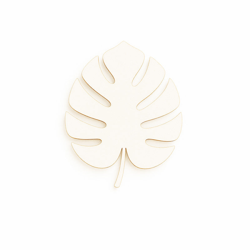 Set 10bc - Blankuri Frunza de monstera din MDF 3mm