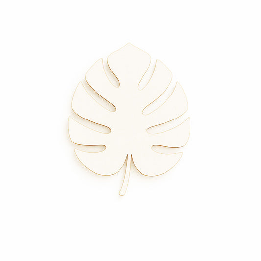 Set 10bc - Blankuri Frunza de monstera din MDF 3mm