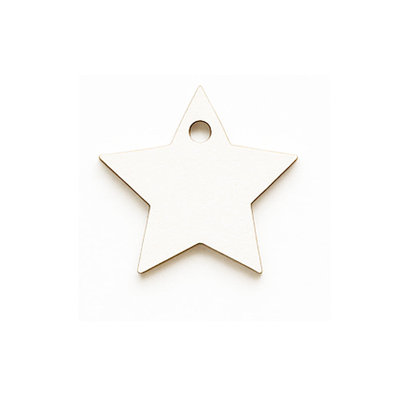 Set 10bc - Blankuri Stea cu 5 colturi din MDF 3mm