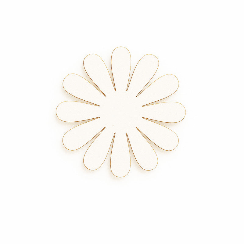 Set 10bc - Blankuri Floare tip margareta din MDF 3mm