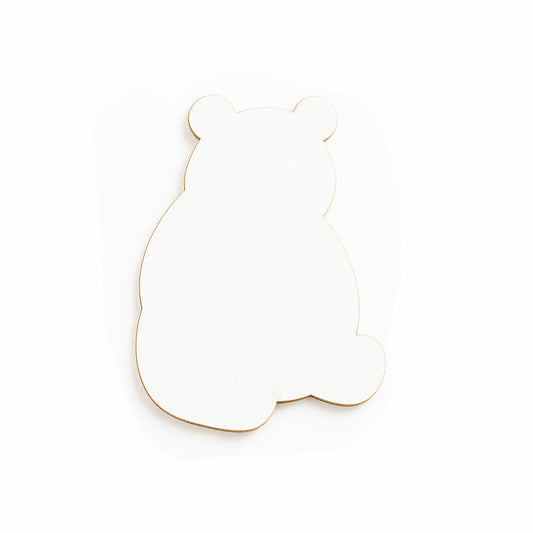 Set 10bc - Blankuri Urs panda din MDF 3mm