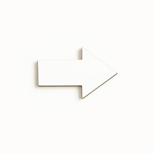 Set 10bc - Blankuri Sageata simpla  din MDF 3mm