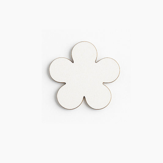 Set 10bc - Blankuri Floare simpla (5 petale) din MDF 3mm