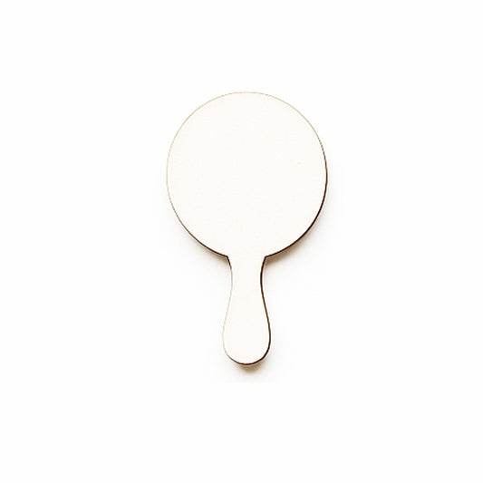 Set 10bc - Blankuri Oglinda de mana (rotunda cu maner) din MDF 3mm