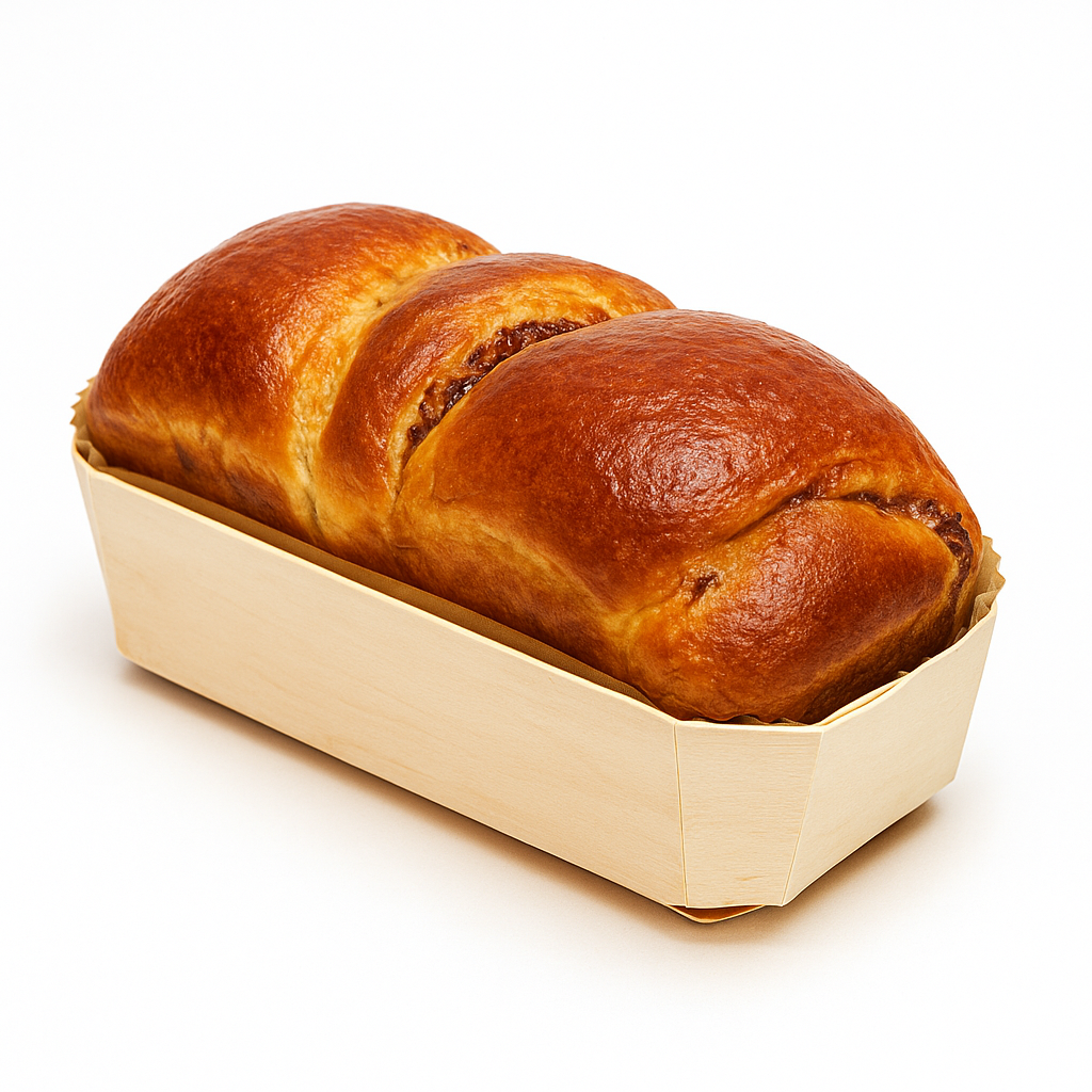 Forma Copt Cozonac Lemn 24.5x11.5x7 cm H1