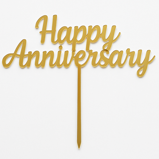 Topper Happy Anniversary