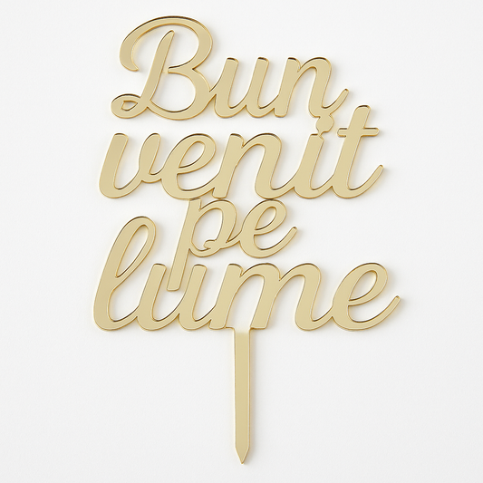 Topper Bun venit pe lume
