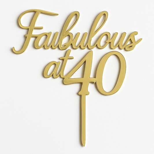 Topper Fabulous at 40