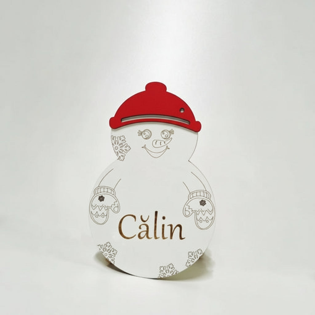 Cutiuta cadou om de zapada