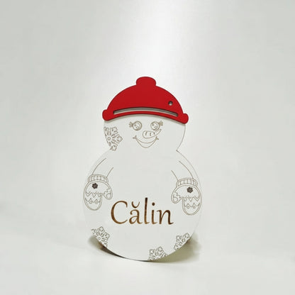 Cutiuta cadou om de zapada