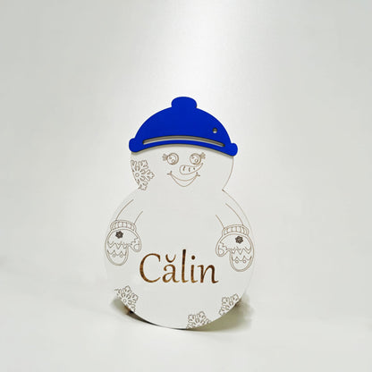 Cutiuta cadou om de zapada